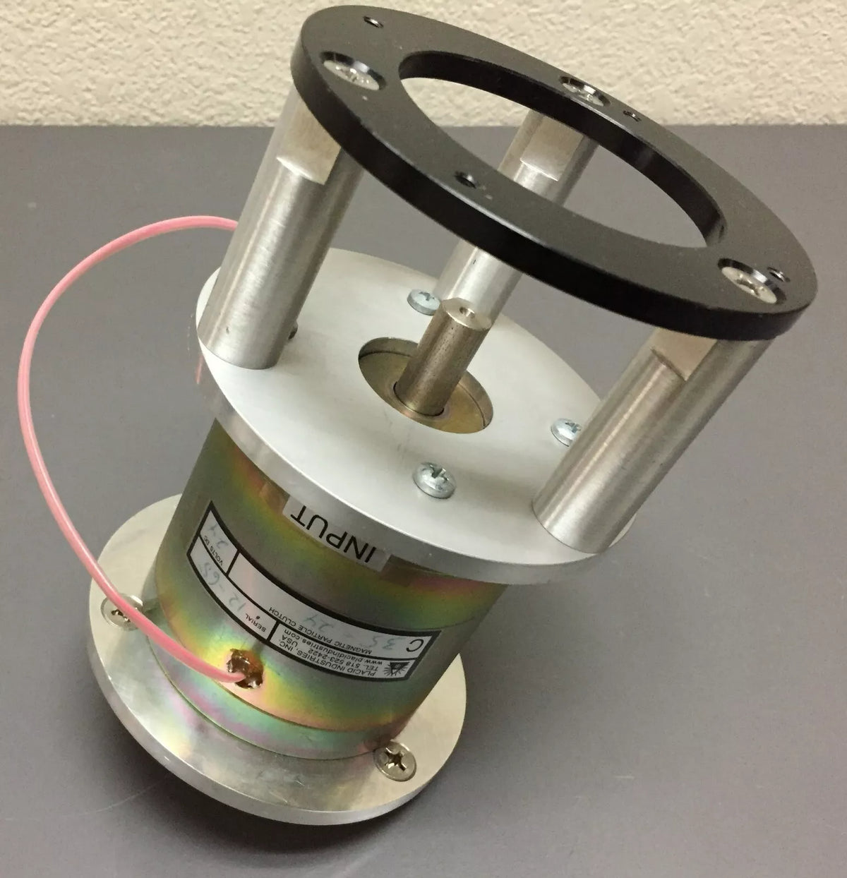 Placid Industries C35-24 Magnetic Particle Clutch with Frames on Both Ends
