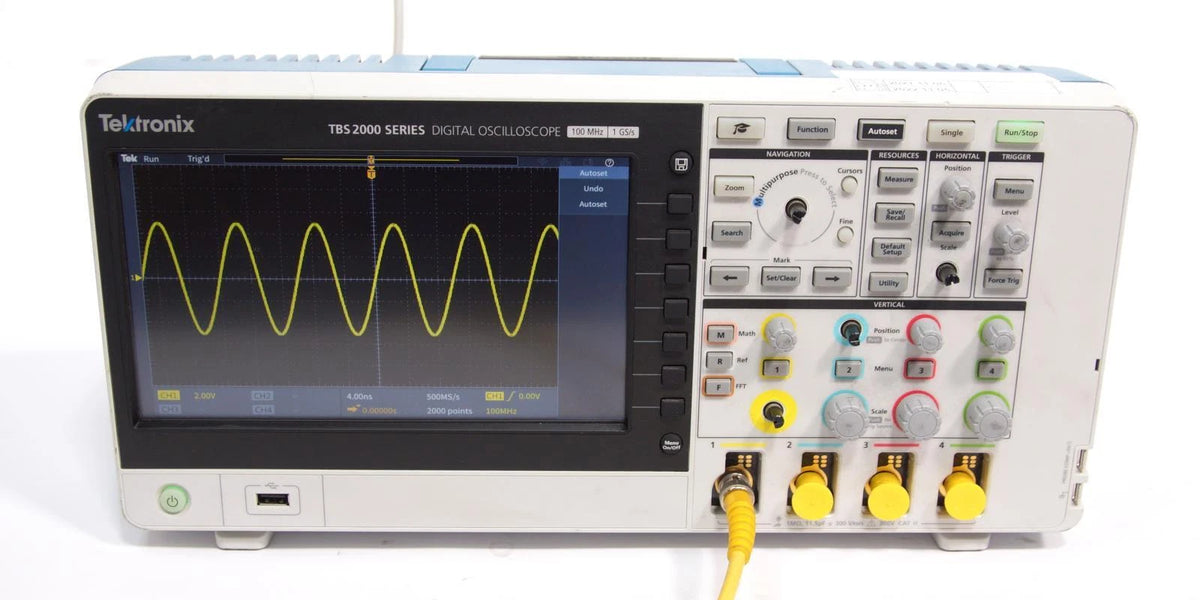 Tektronix TBS2014 100MHz 1GS/s 4Channel Digital Oscilloscope