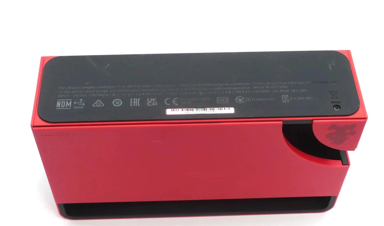 Nintendo Switch OLED MARIO RED Charging Dock HEG-007 - Free Shipping