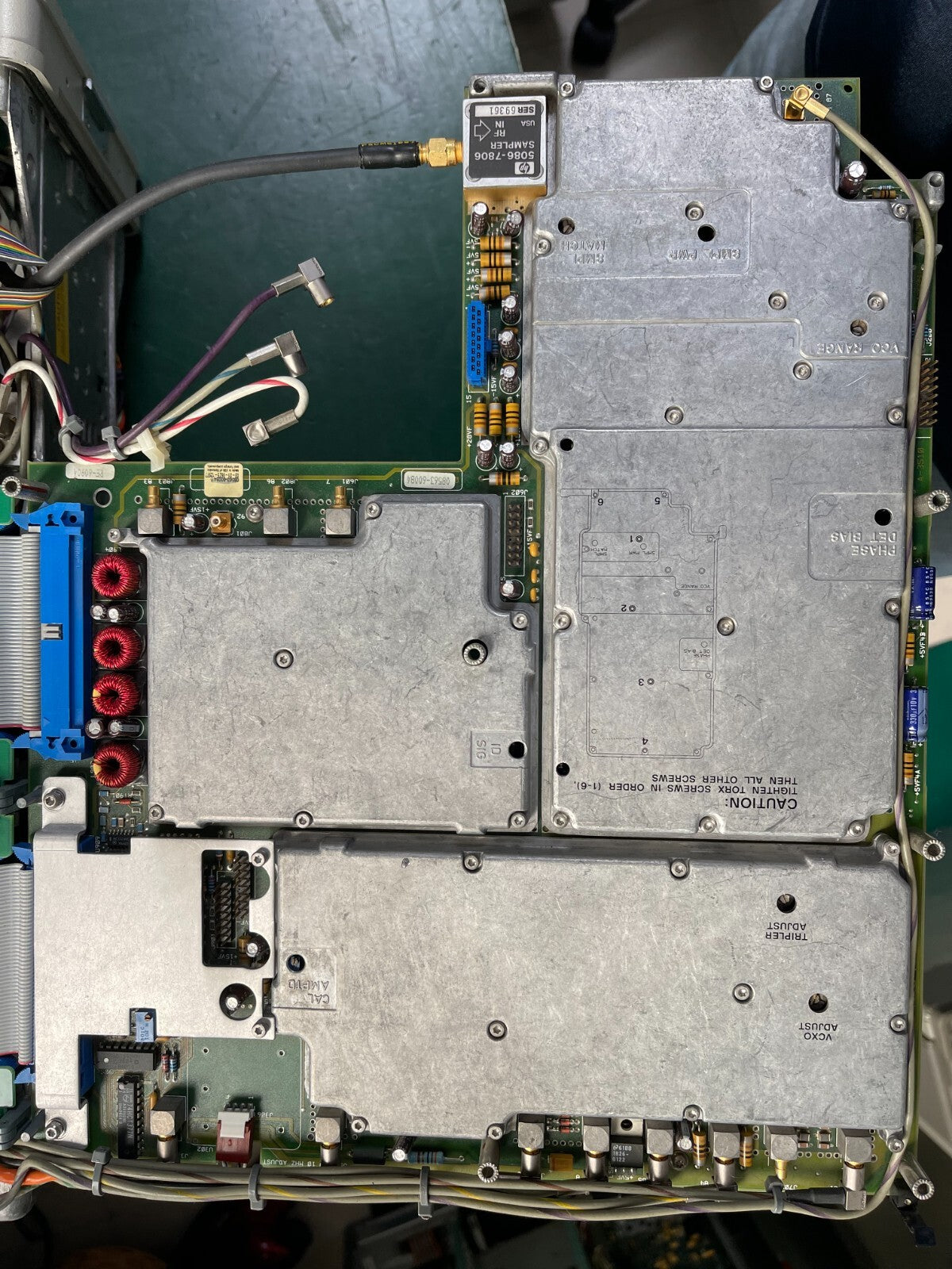 HP 08563-60084, 08563-60185, 08563-60133 (60132) A15 RF assembly for 856x series - XG eqpt