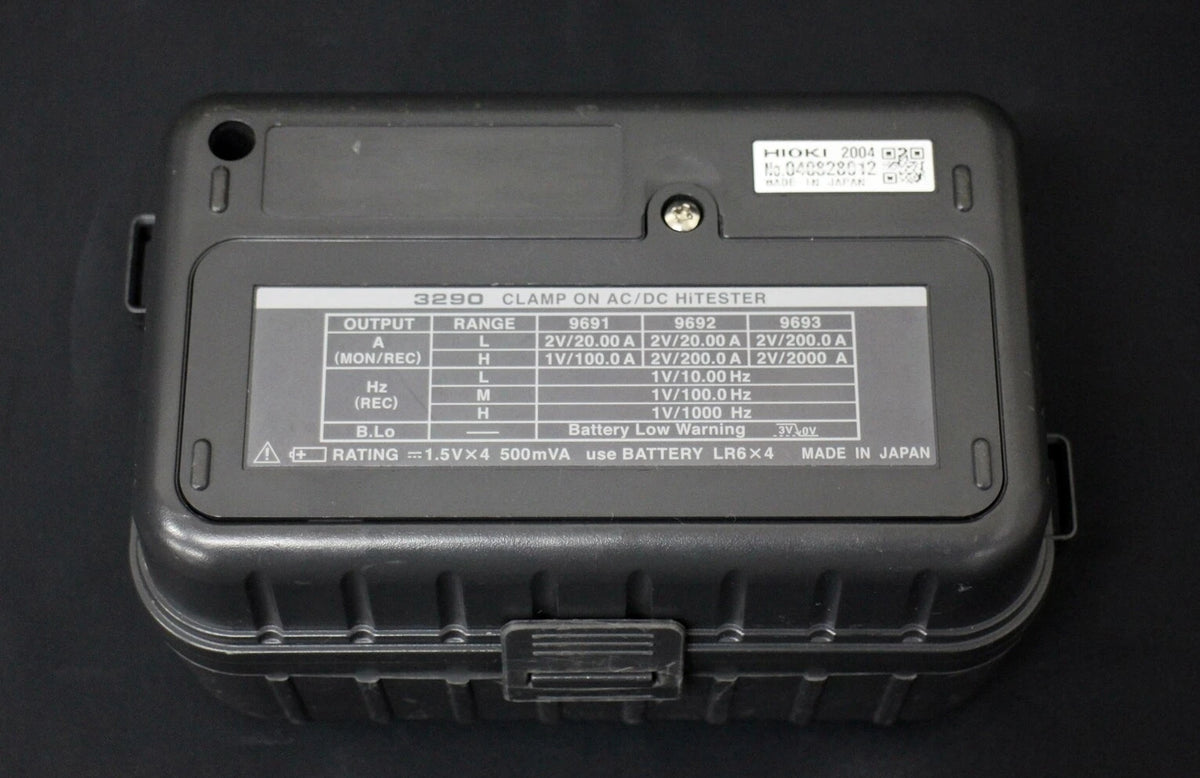 HIOKI 3290 Clamp on AC / DC high tester