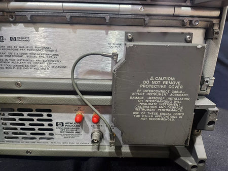 HP/Agilent 8703A 1550nm 130 MHz-20GHz Lightwave Analyzer (0354)