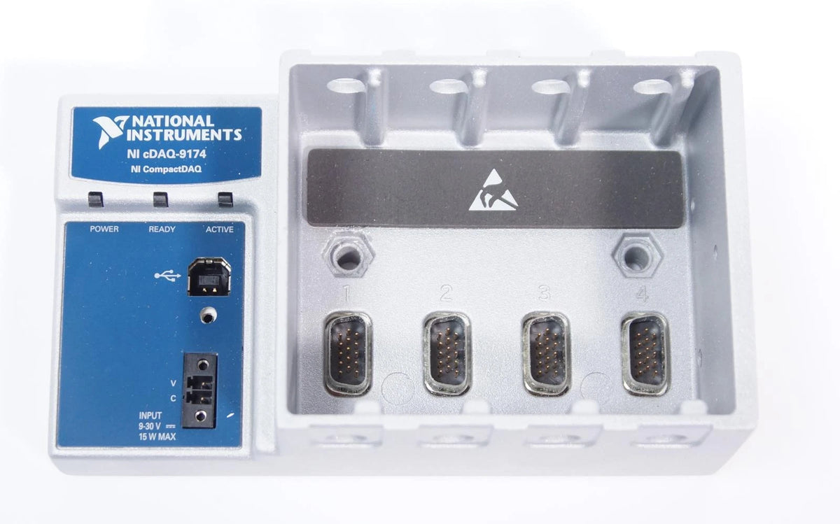 National Instruments NI cDAQ-9174 USB CompactDAQ Chassis, 4-Slot