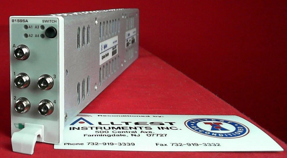 HP Agilent Keysight 81595A-FCI 1x4 Optical Switch Module
