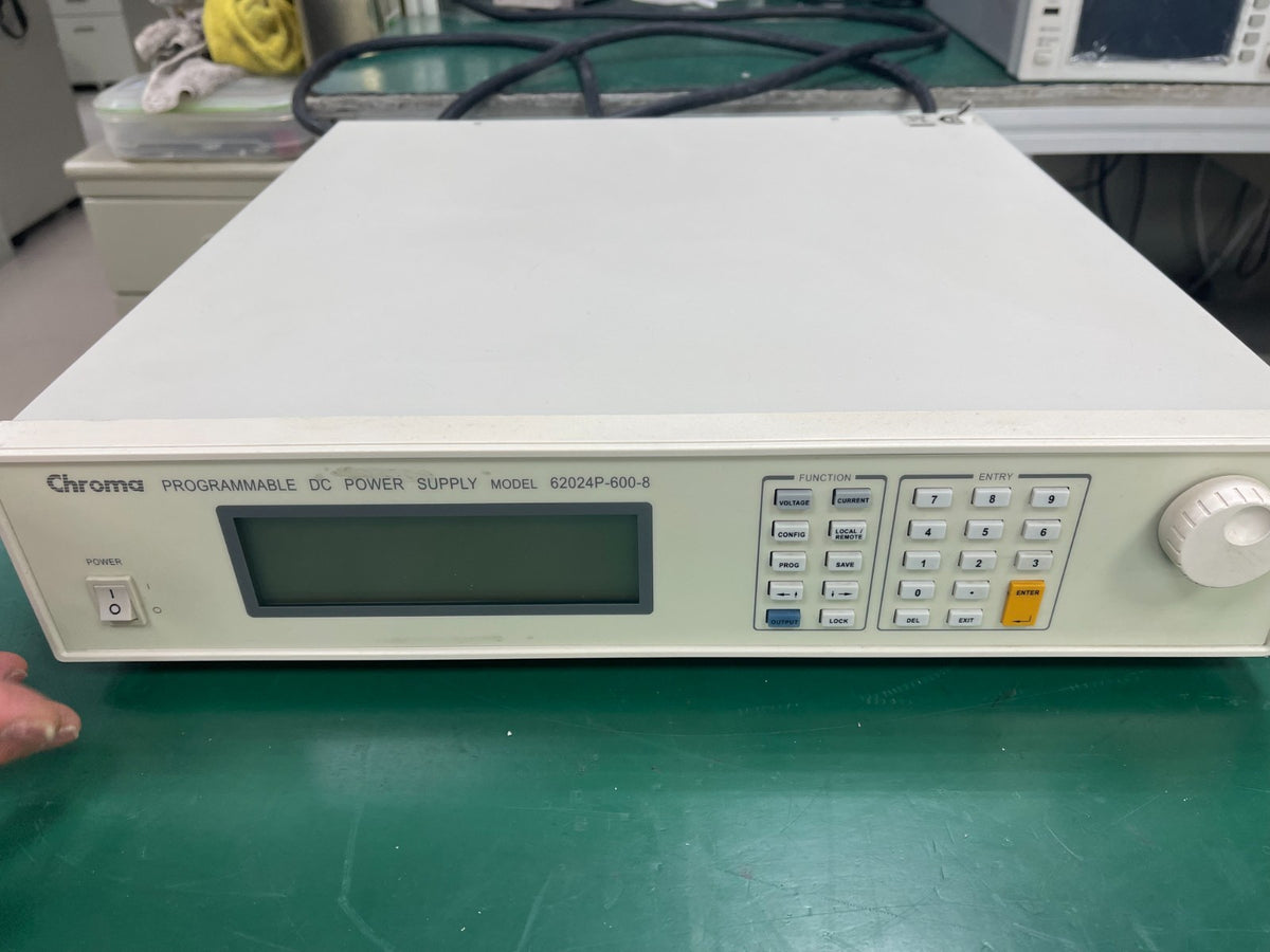 Chroma 62024P-600-8 Programmable DC Power Supply 600V 8A 2400W