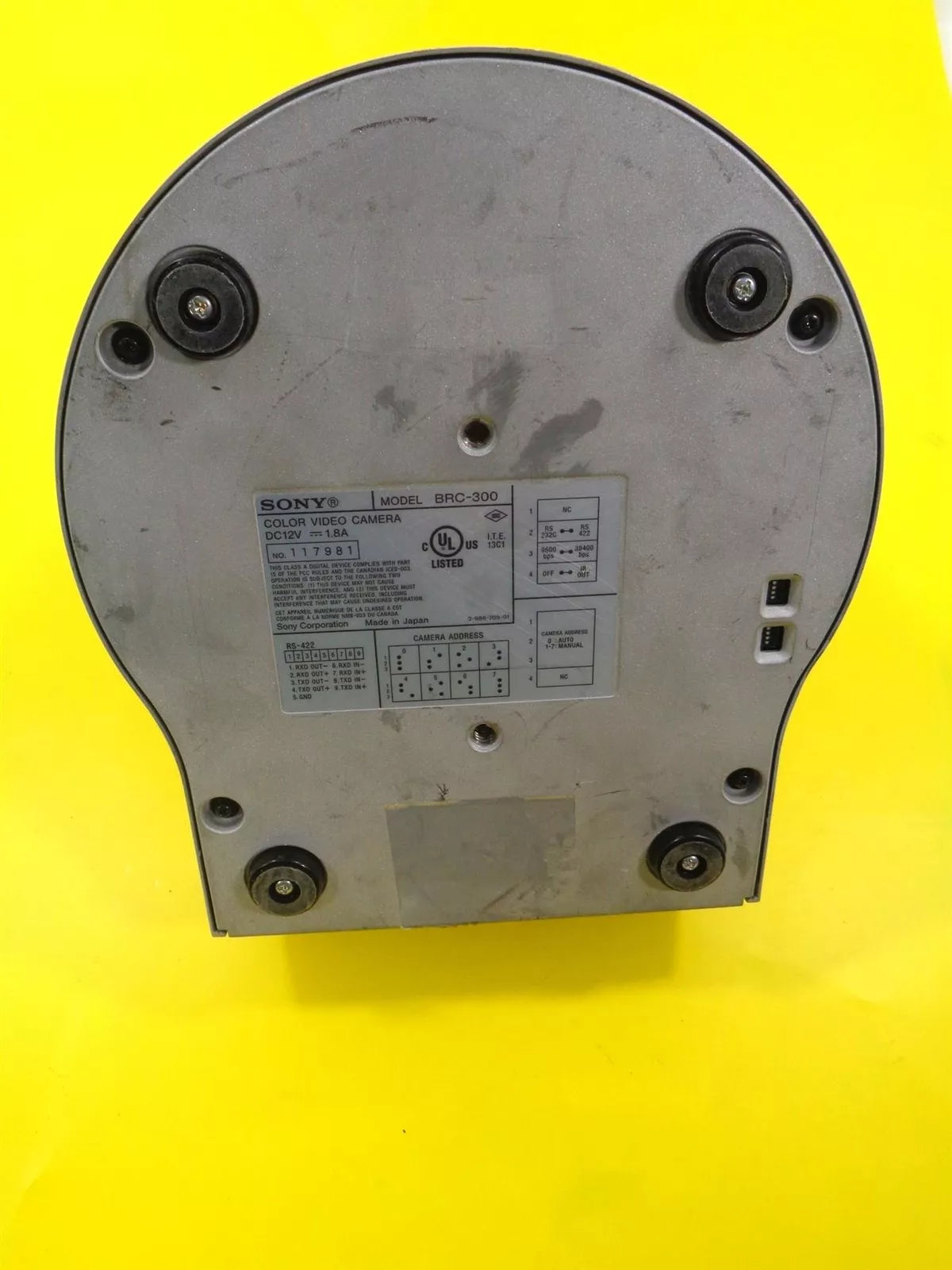 Sony BRC-300 3CCD Mega Pixel PTZ Camera