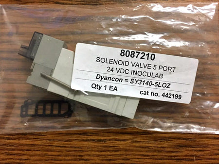 SMC SY3140-5LOZ Solenoid Valve 5 Port 2 Position Single 24 VDC