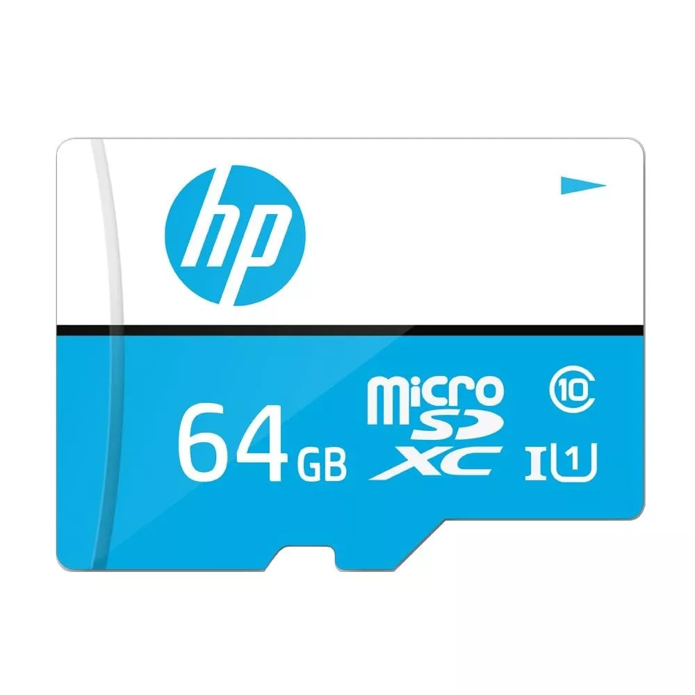 HP 64GB MicroSD SDXC MX310 Memory Card - Class 10, UHS-I, U1, 100MB/s Speed