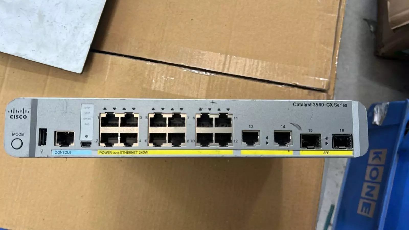 Cisco Catalyst 3560-CX Series WS-C3560CX-12P-S 8-Port Ethernet PoE+ Switch