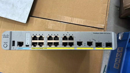Cisco Catalyst 3560-CX Series WS-C3560CX-12P-S 8-Port Ethernet PoE+ Switch