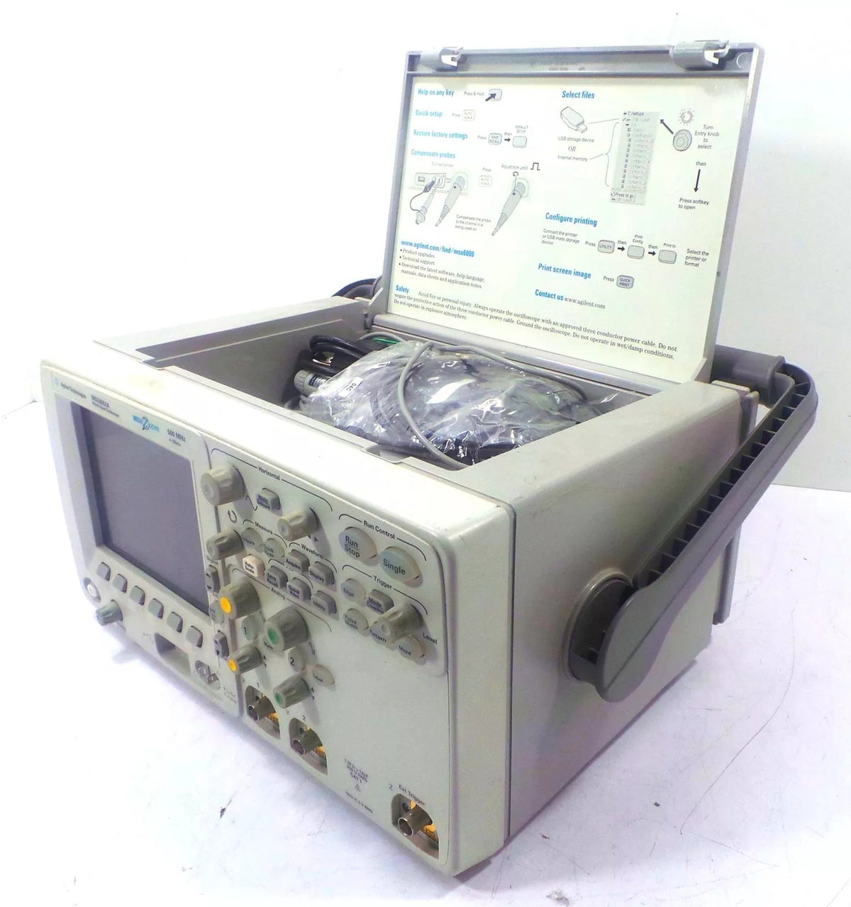 Agilent MSO6052A Mixed Signal Oscilloscope 500MHz 4 GSa/s