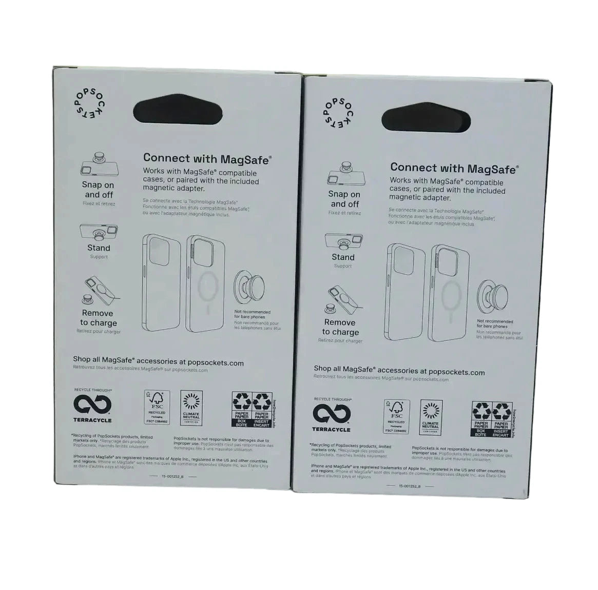 PopSockets Magnetic Phone Grip with MagSafe, Lot 2