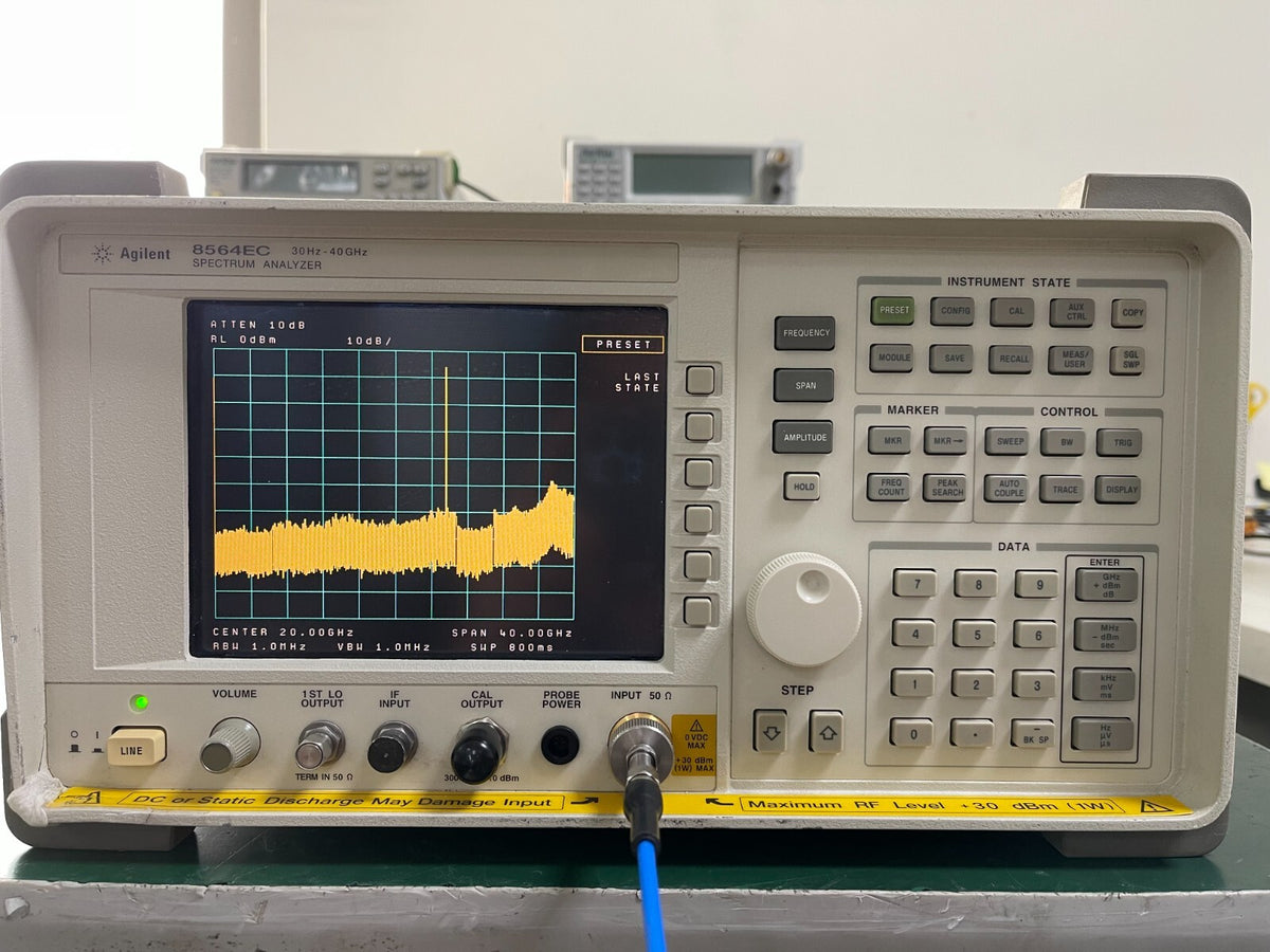 Agilent 8564EC 30Hz - 40GHz Spectrum Analyzer w/ opt. 006, 007 _00630