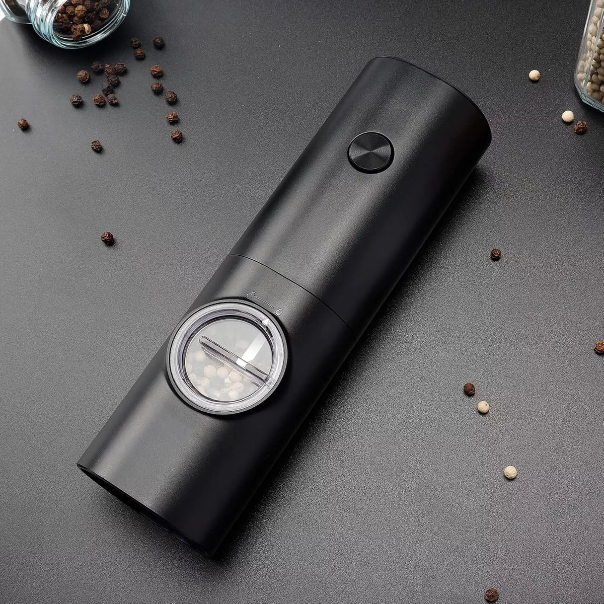 Electric Pepper Grinder & Salt Mill - Battery-Powered Automatic Ceramic Grinder
