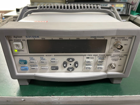 Agilent Keysight 53150A 10Hz-20GHz CW Microwave Frequency Counter _1096 - XG eqpt