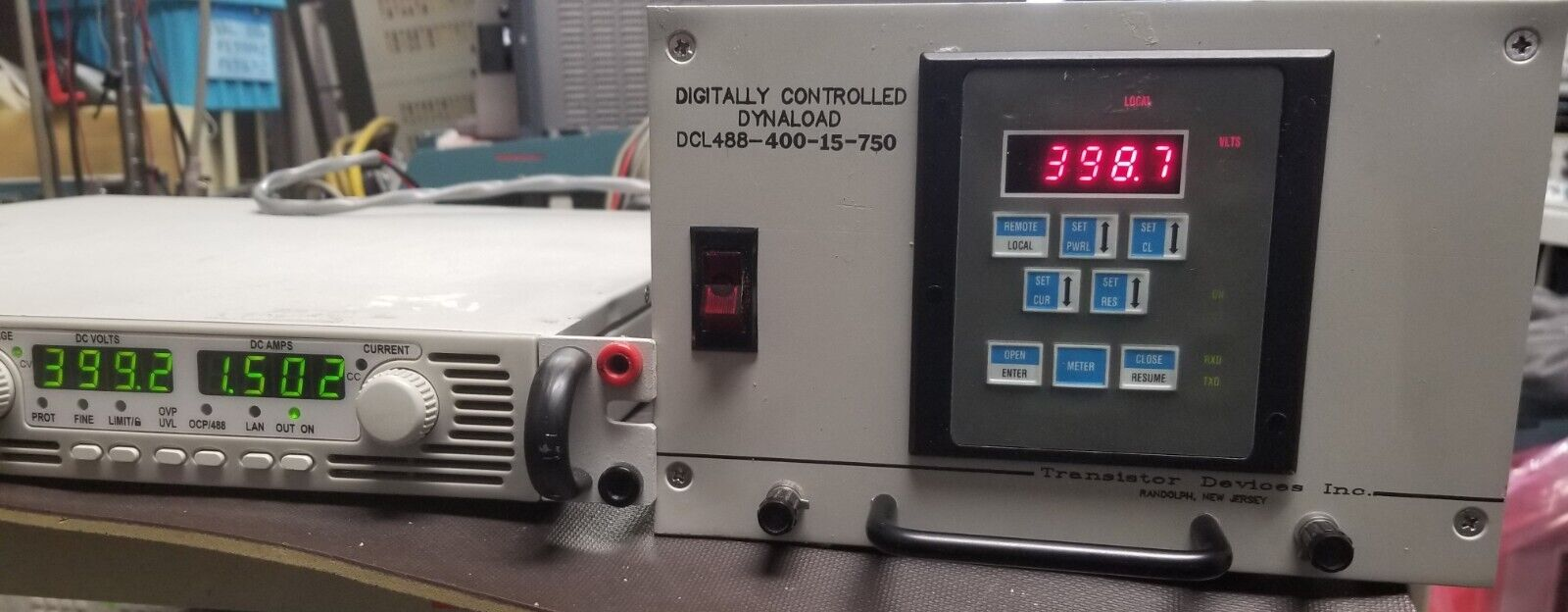 High Voltage Electronic Load 400V DC