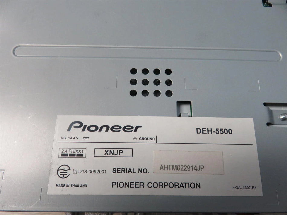 Pioneer DEH-5500 Carrozzeria Car Audio CD - Free shipping