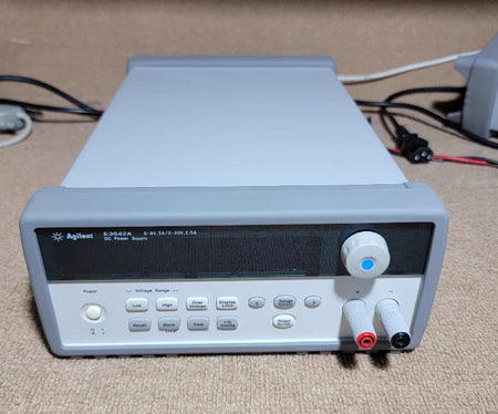 E3642A Keysight Agilent DC power supply, dual range: 0-8V/ 5A and 0-20V/ 2.5A