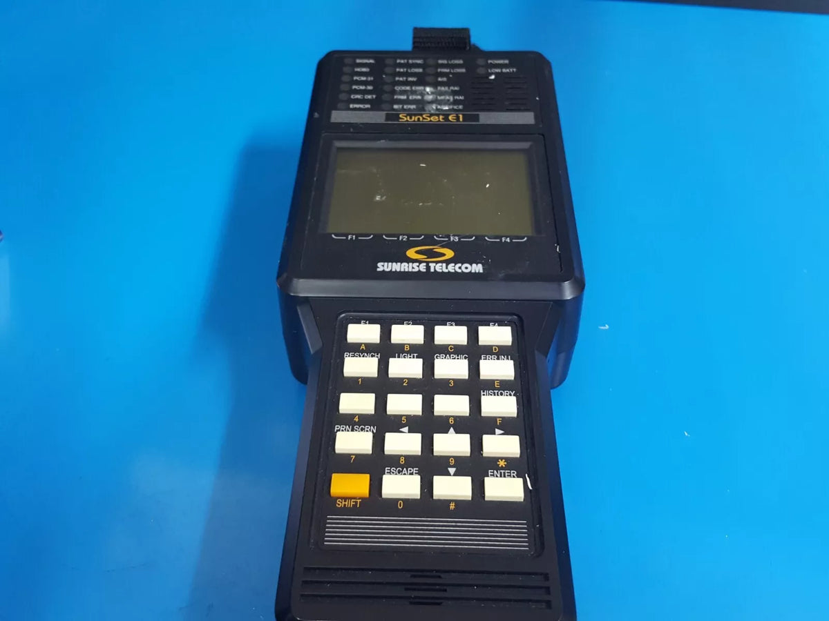 Sunrise Telecom Sunset E1 - 3588 AS IS SELLING