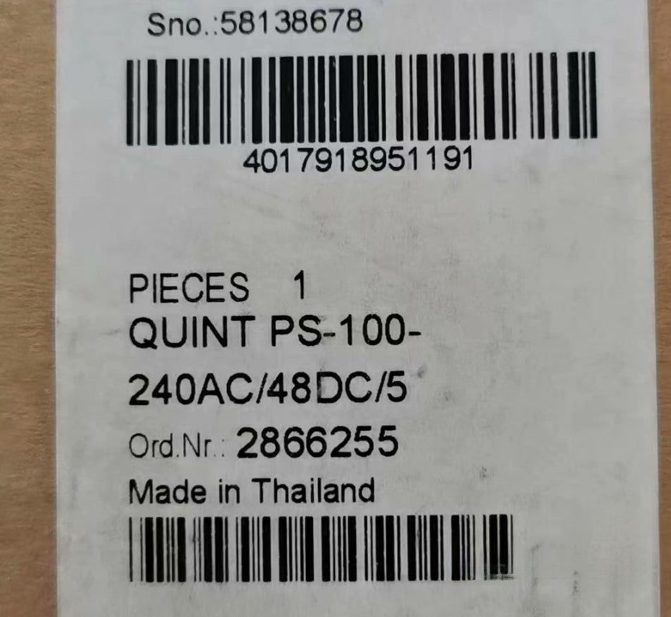 Phoenix QUINT-PS-100-2 Power Supply Unit