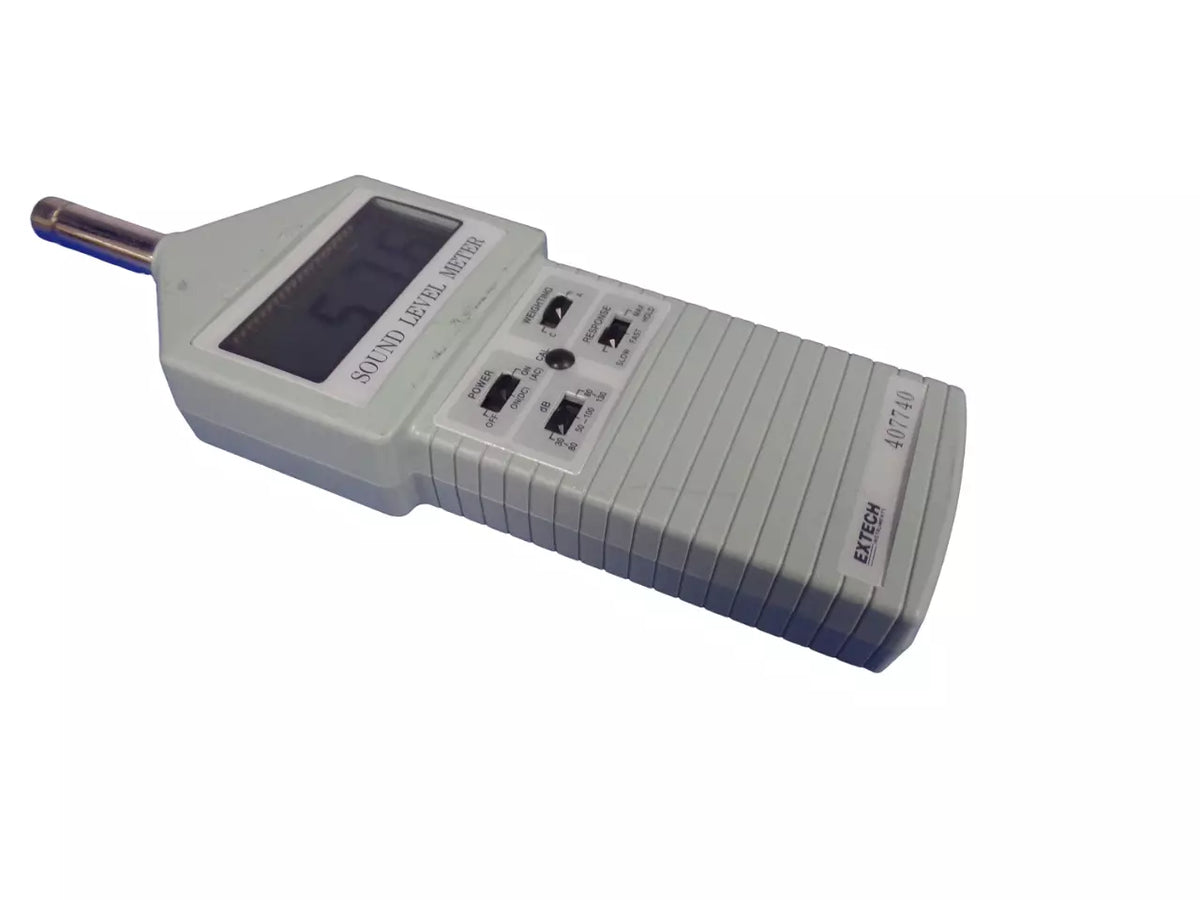EXTECH Instruments Sound Level Meter 407740 Portable Noise Measuring Device
