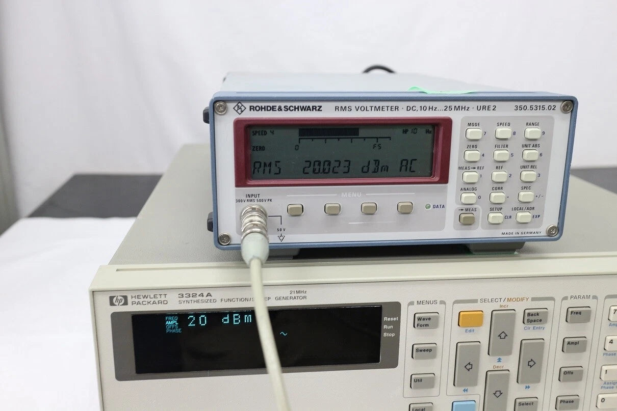 HP 3324A 21MHz Synthesized Function Sweep Generator