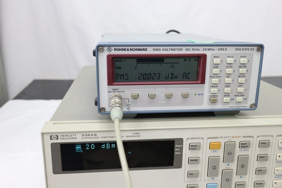 HP 3324A 21MHz Synthesized Function Sweep Generator