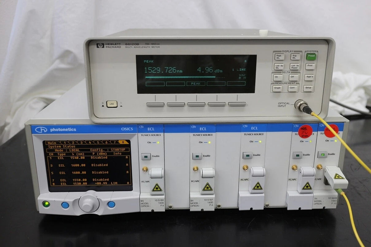 OSICS Photonetics ECL1560 ECL1600 1520-1640nm TSL 5 set