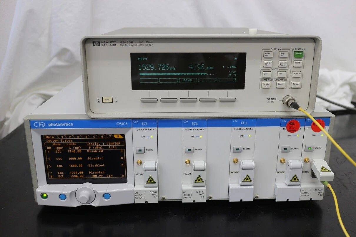 OSICS Photonetics ECL1560 ECL1600 1520-1640nm TSL 5 set