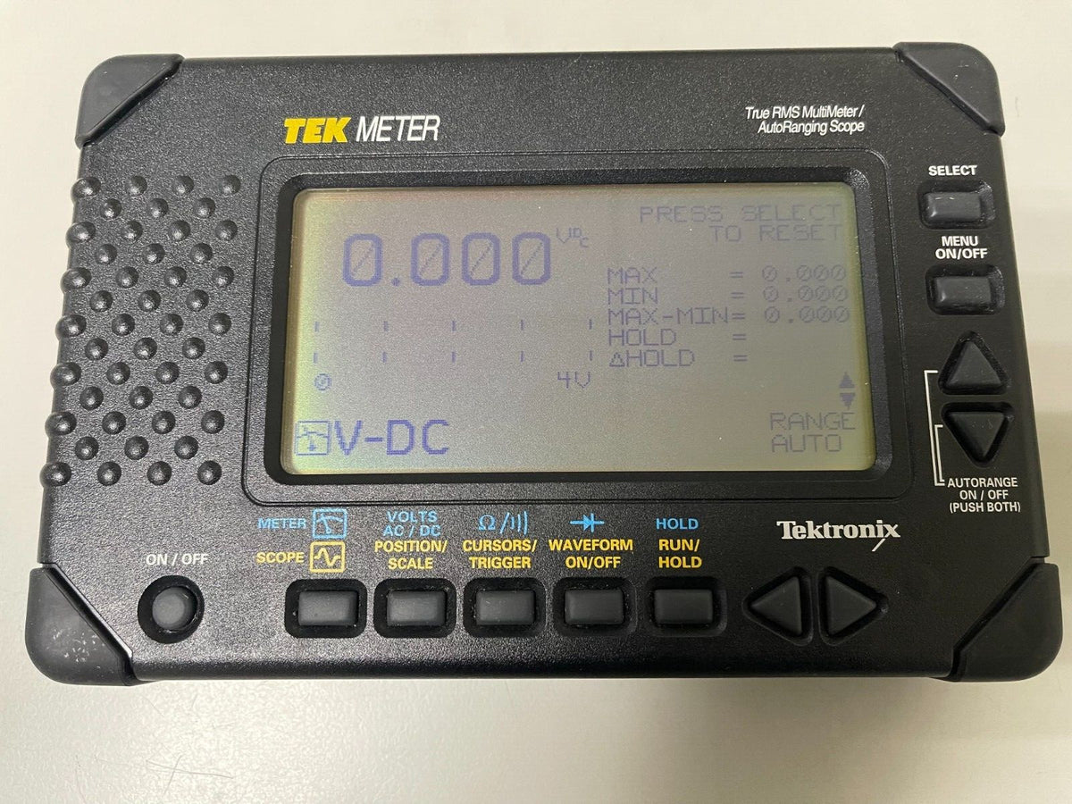Tektronix THM565 STD Tek Meter True RMS Multi Meter /Auto Ranging Scope _1889 - XG eqpt