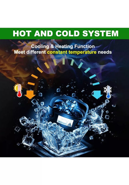 Lab Humidity Chamber Temp Humidity Cabinet Machine Heating Cooling Box 0-60℃
