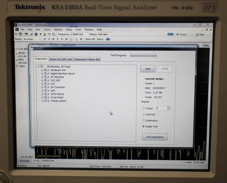 Tektronix RSA5103A 1Hz-3GHz DPX Signal Analyzer