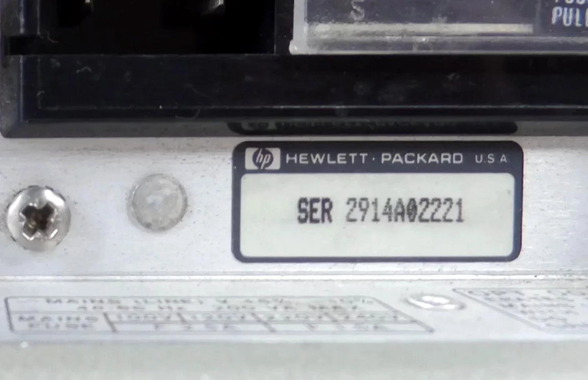 Hewlett Packard HP 8902A Measuring receiver 150kHz - 1300MHz - Free Shipping