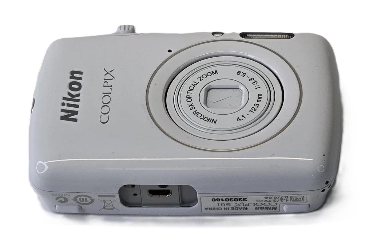 NIKON COOLPIX S01 10.1MP Digital Camera - Free Shipping