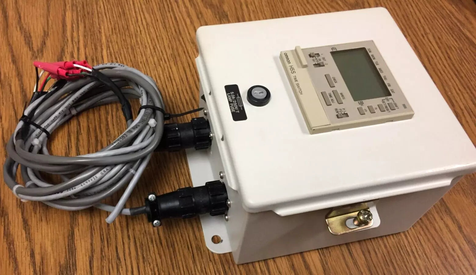 Omron H5S-B Digital Time Switch in a 6.5” x 6.5” x 4.5” Case