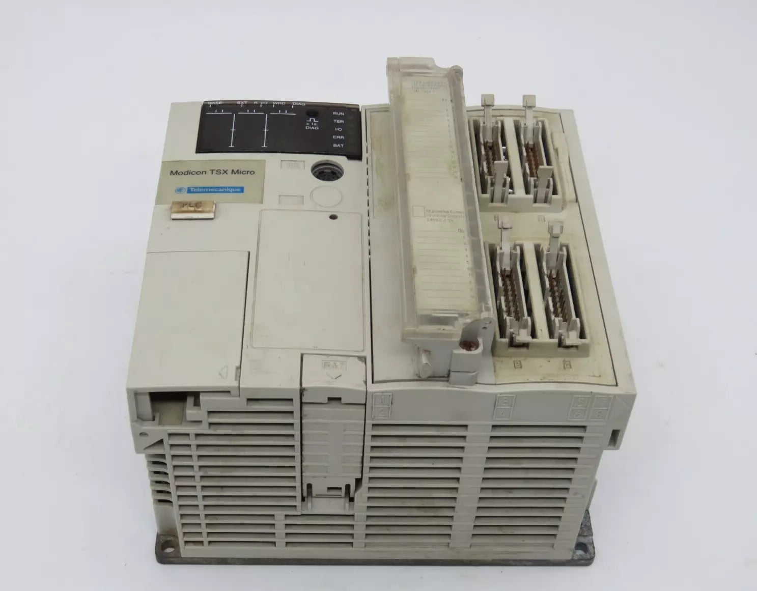 SCHNEIDER ELECTRIC TELEMECANIQUE TSX3710101 PLC Rack 124VAC Modicon TSX MICRO