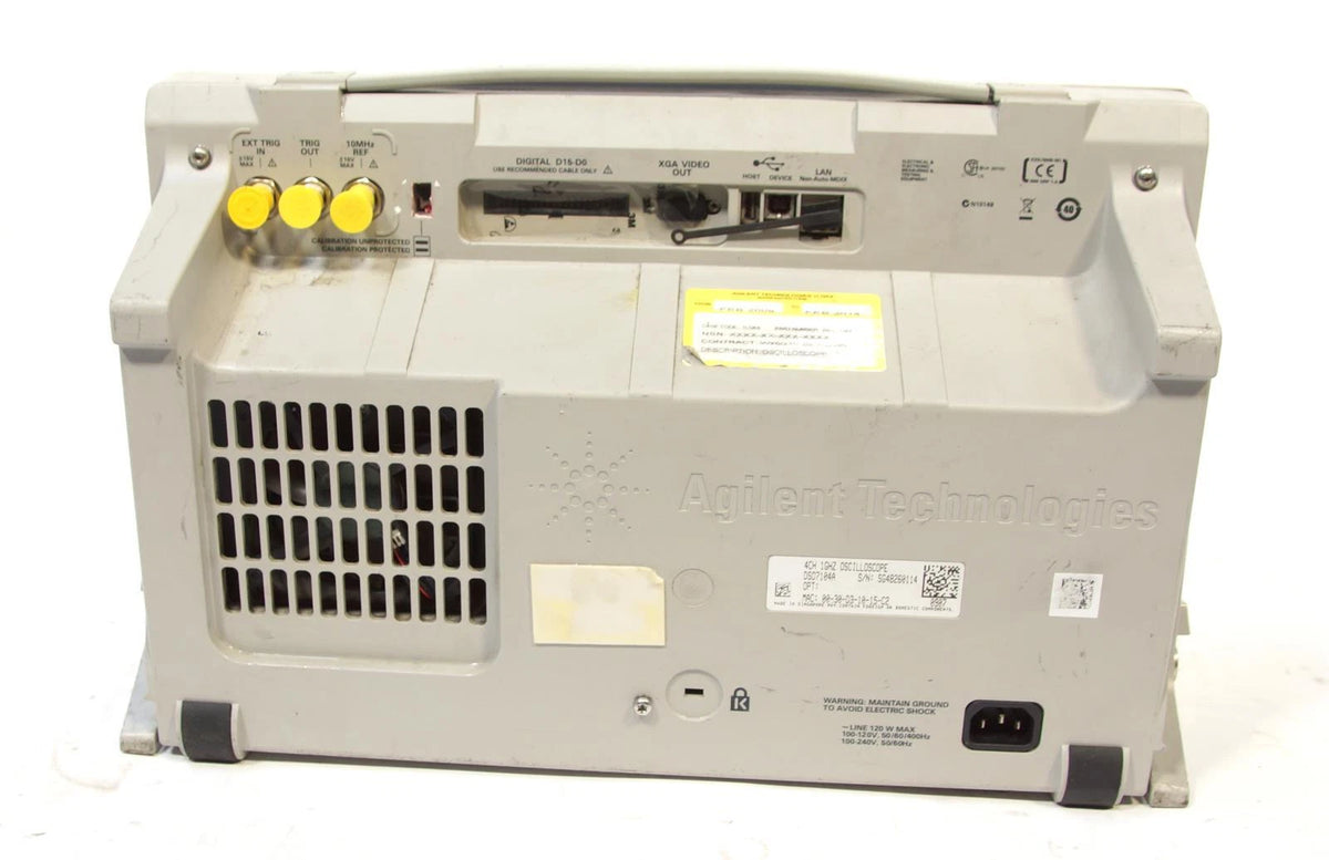 Agilent InfiniiVision DSO7104A 1GHz 4GSa/s 4CH Oscilloscope OPT mem8M MST E00