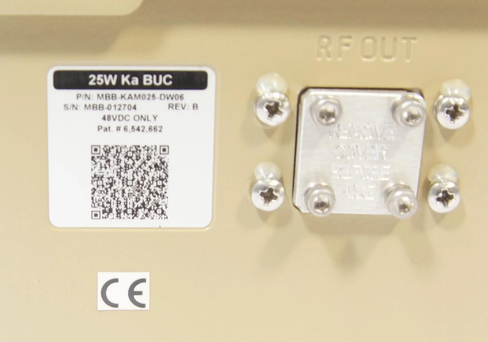 Wavestream 25W Ka-Band 30-31GHz Matchbox Block Upconverter MBB-KAM025-DW06 QTY