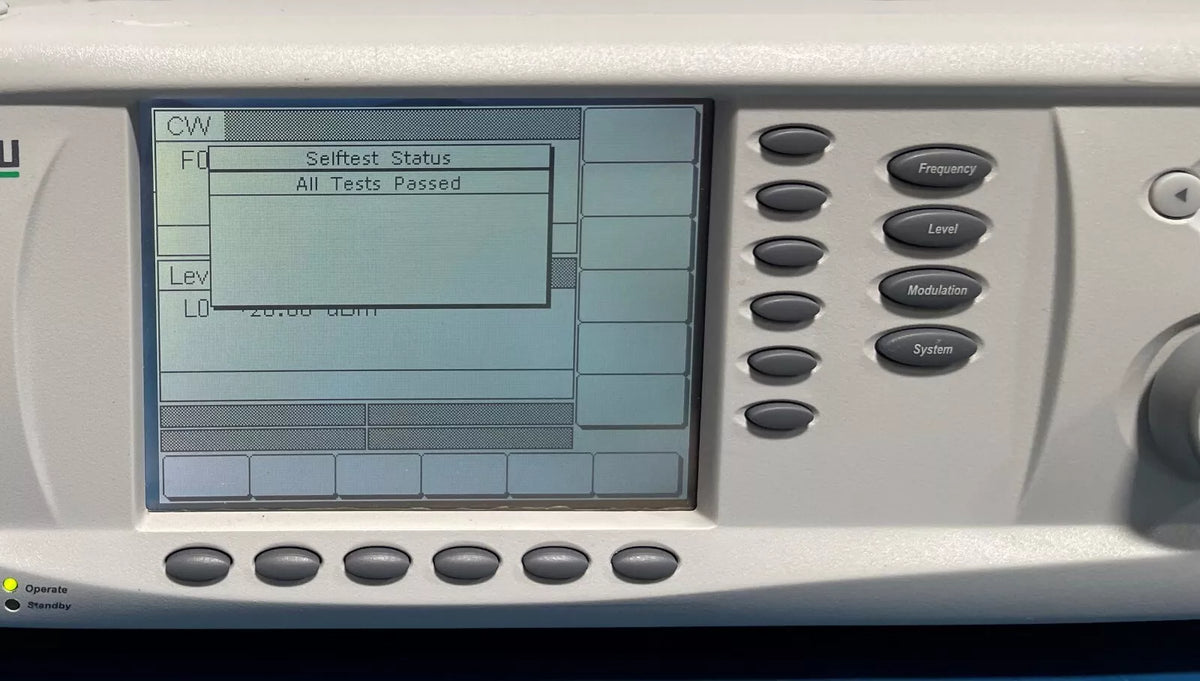 Anritsu MG3691B 10MHz to 10 GHz Signal Generator opt. 2A 4