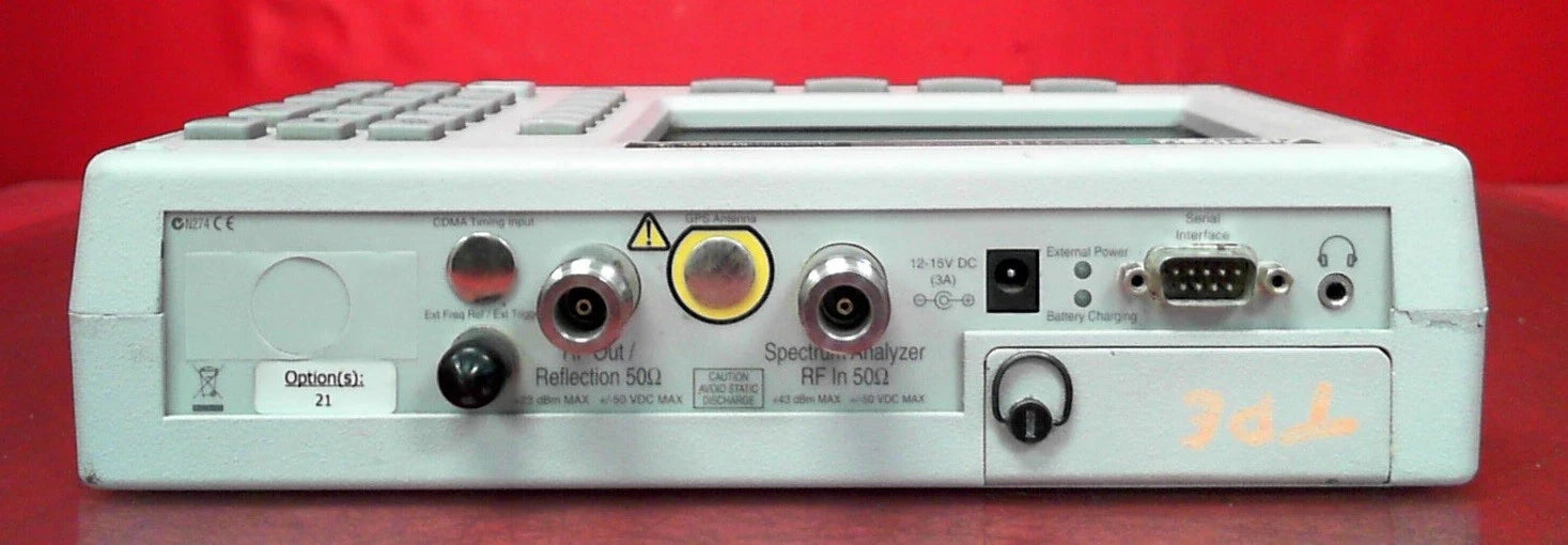 Anritsu MS2711D Handheld Spectrum Analyzer 100 kHz to 3 GHz Untested