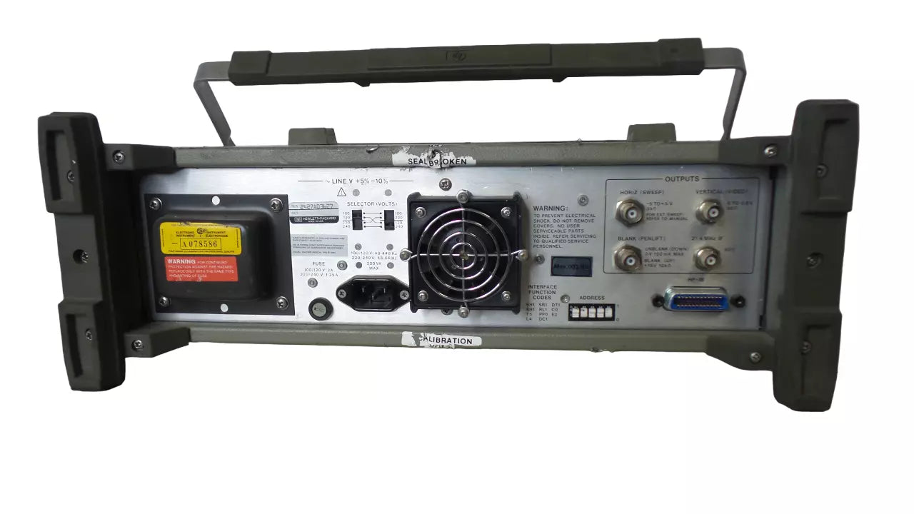 HP 853A and HP 8558B Spectrum Analyzer Set