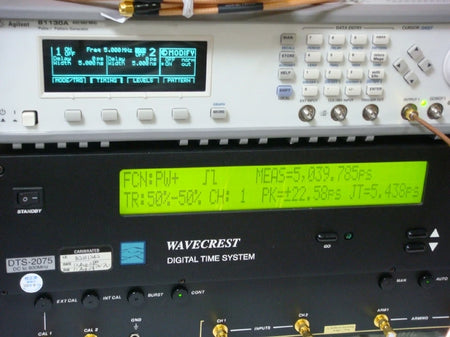 WAVECREST DTS-2075 acc10ps res1fs 800MHz Digital Time System