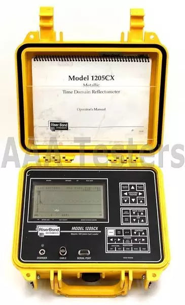 Riser Bond 1205CX Metallic TDR Cable Fault Locator Time Domain Reflectometer - XG eqpt