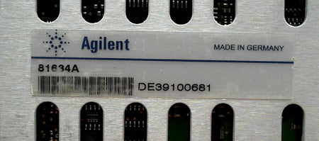 HP Agilent Keysight 81634A Power Sensor Module InGaAs DE39100681