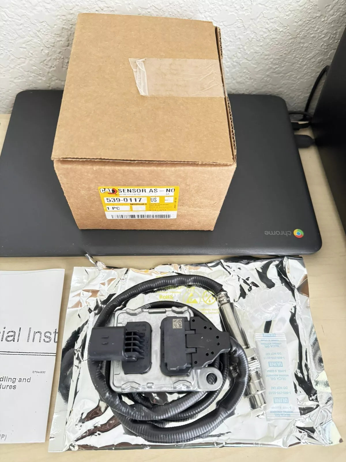 Caterpillar 539-0117 NOx Sensor Assembly New Sealed