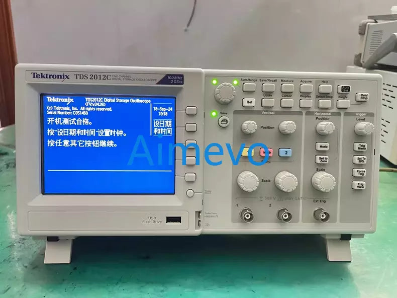 Tektronix TDS2012C 100MHz 2Ch Oscilloscope Used