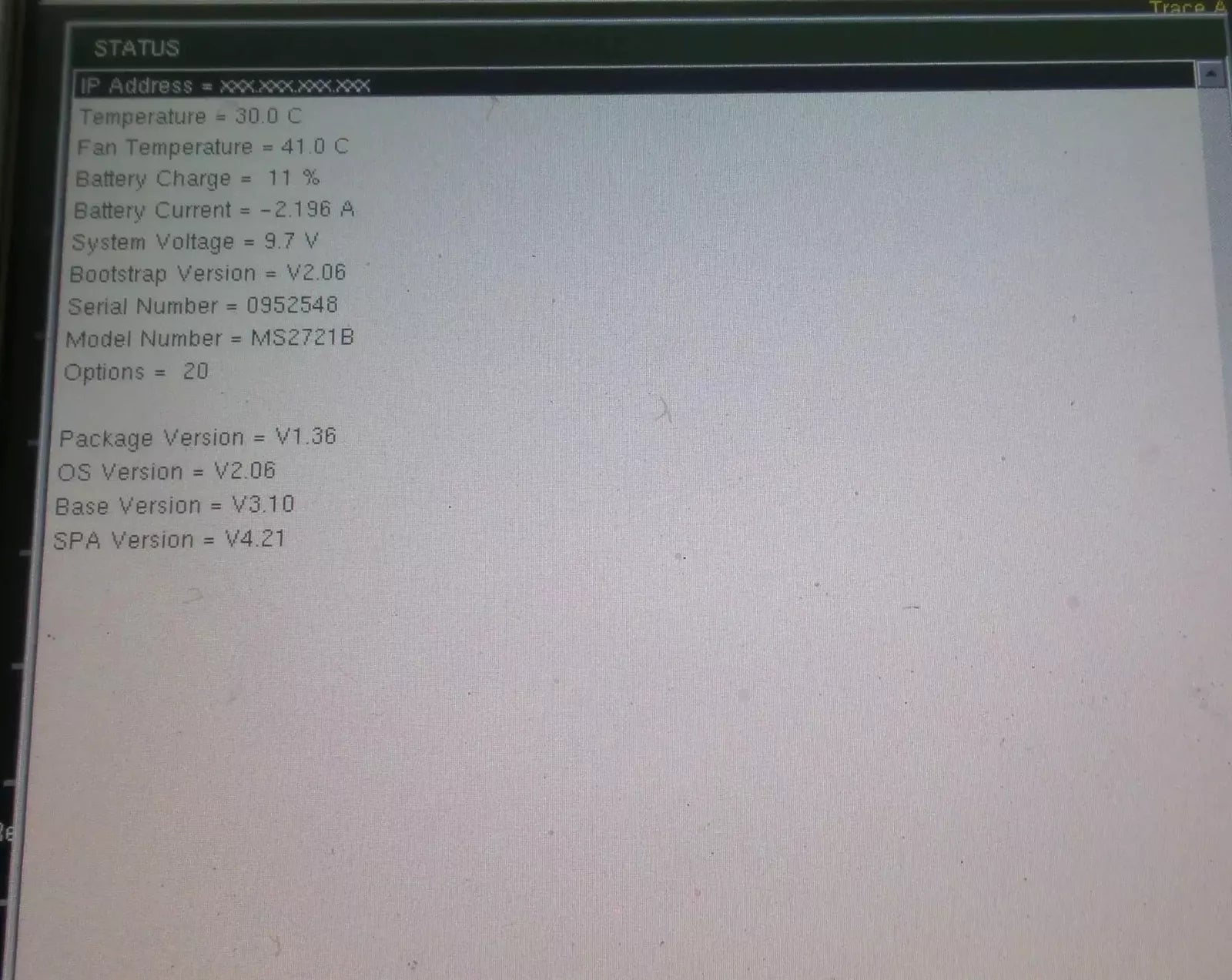 Anritsu MS2721B 20GHz Spectrum Master Analyzer