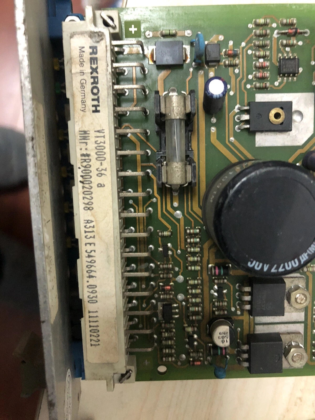 REXROTH VT3000-36 AMPLIFIER CARD R900020298