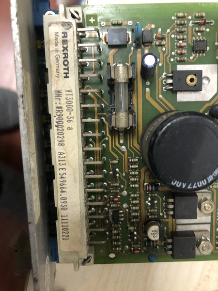 REXROTH VT3000-36 AMPLIFIER CARD R900020298
