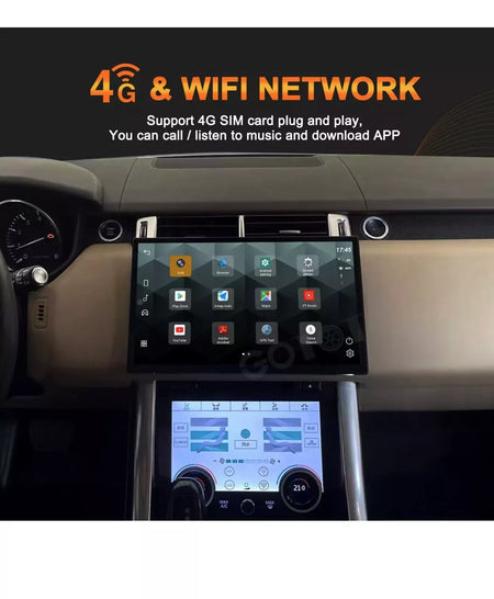 Android Car Radio 2Din Stereo for Land Rover Range Rover Sport L494 2014-2017